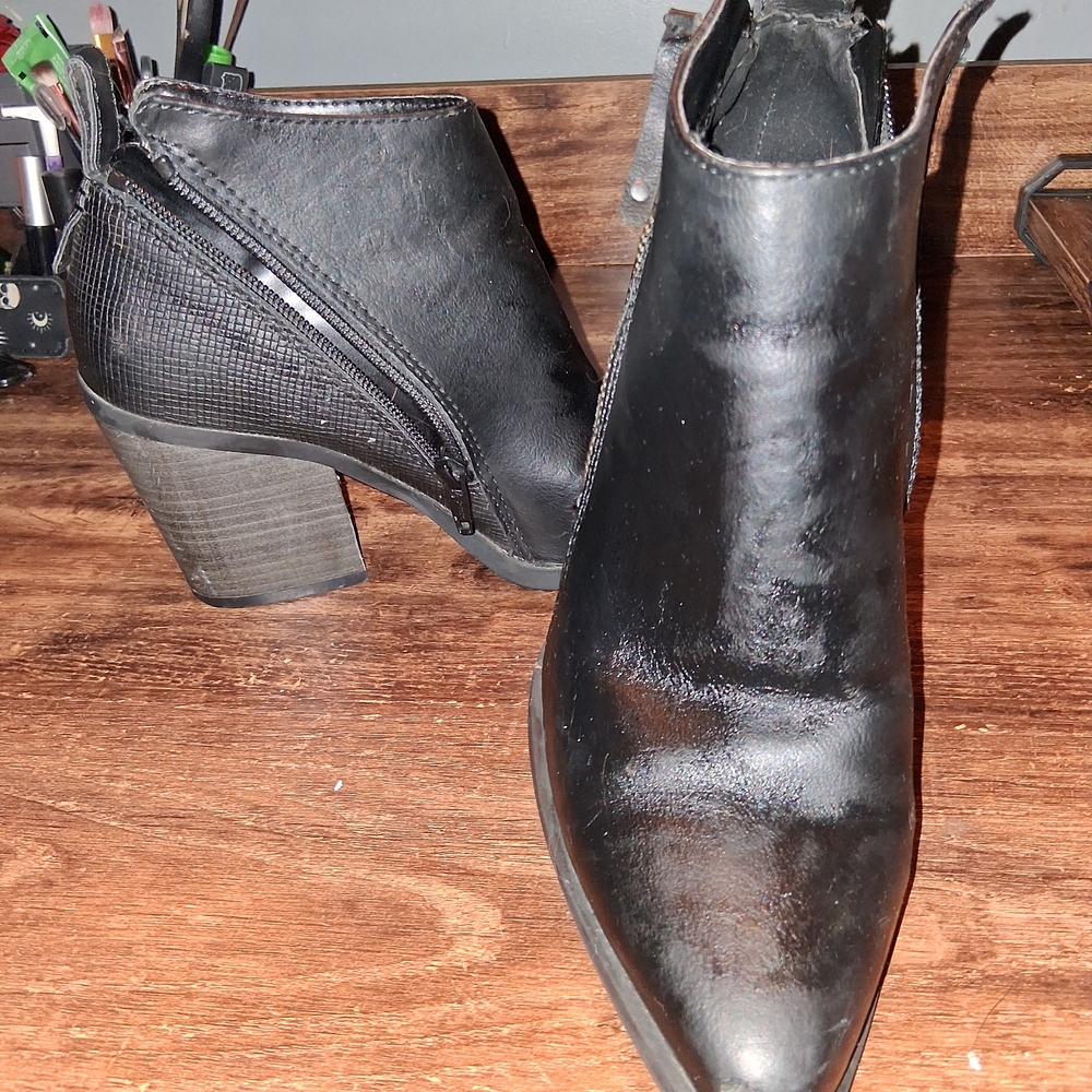 Black Ankle Boots